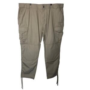 5.11 Tactical Pants TDU Ripstop High Performance Trousers Sz: 4X Khaki Work Wear
